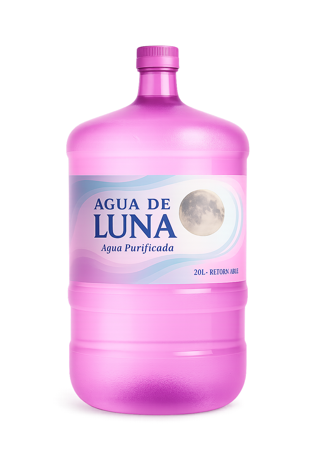 Portagarrafón rosa disponible para venta